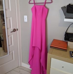 Pink Laundry by Shelli Segal High Low Gown